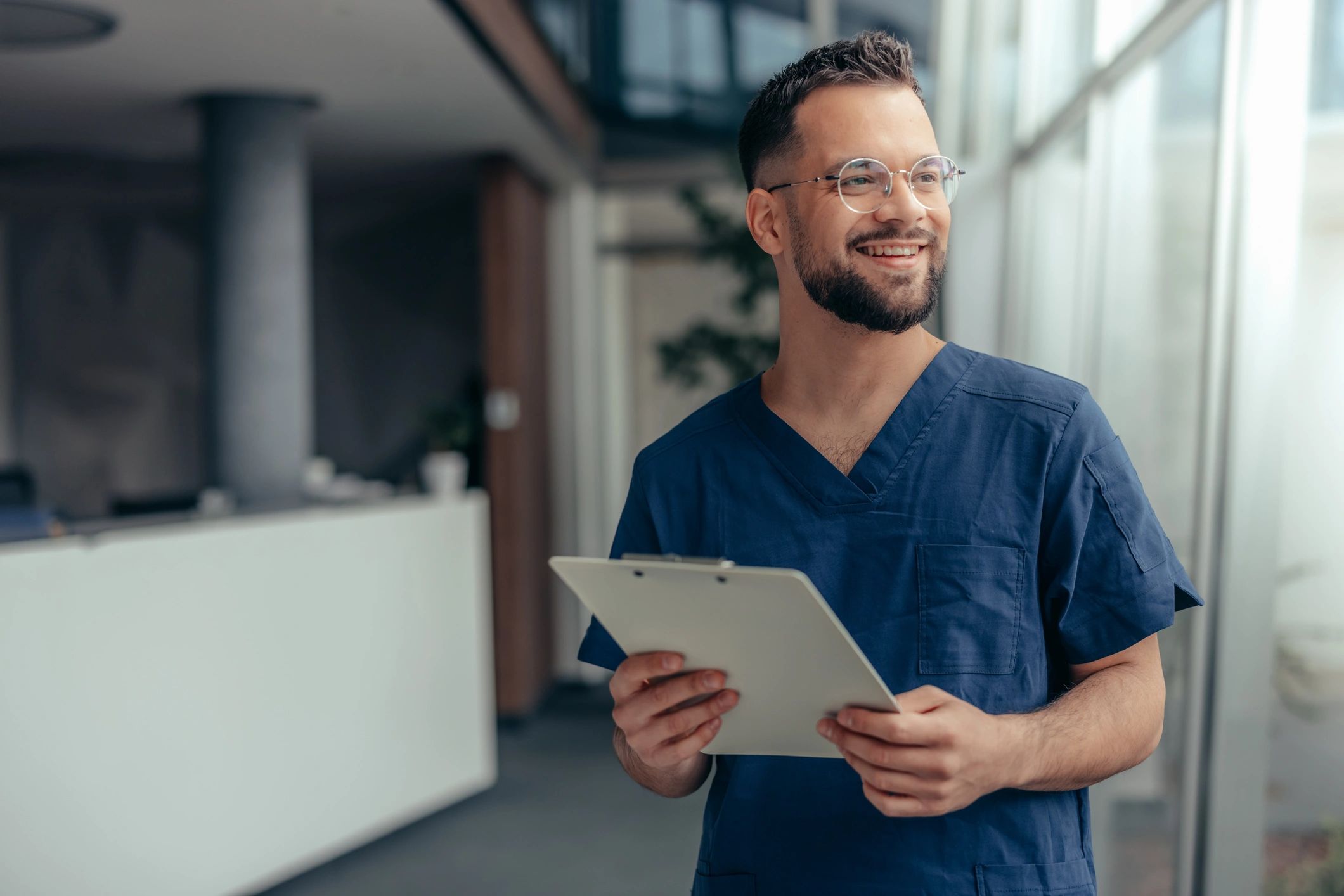 Healthcare program graduate portrait